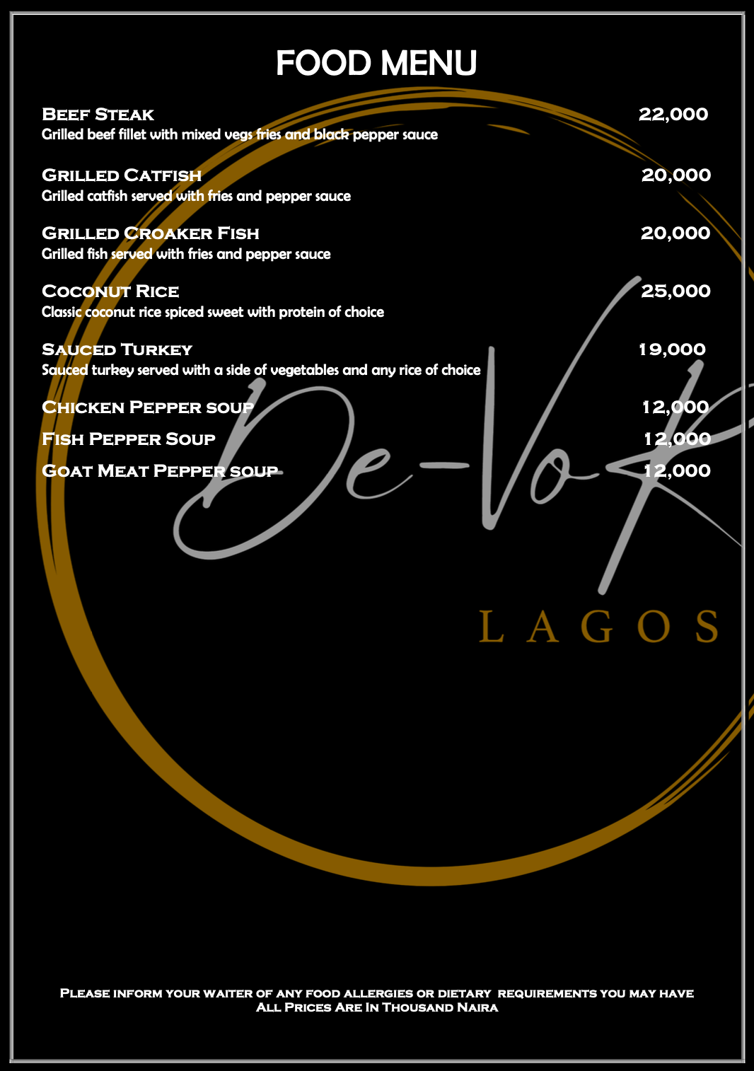 Food Menu 4