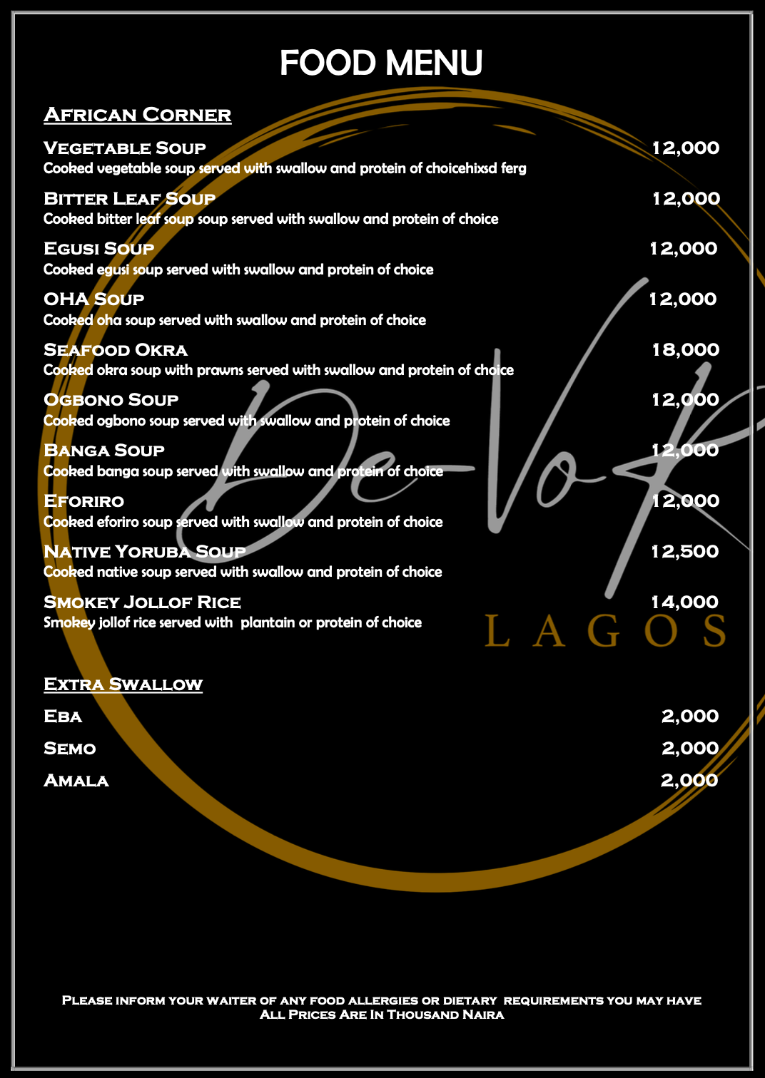Food Menu 6