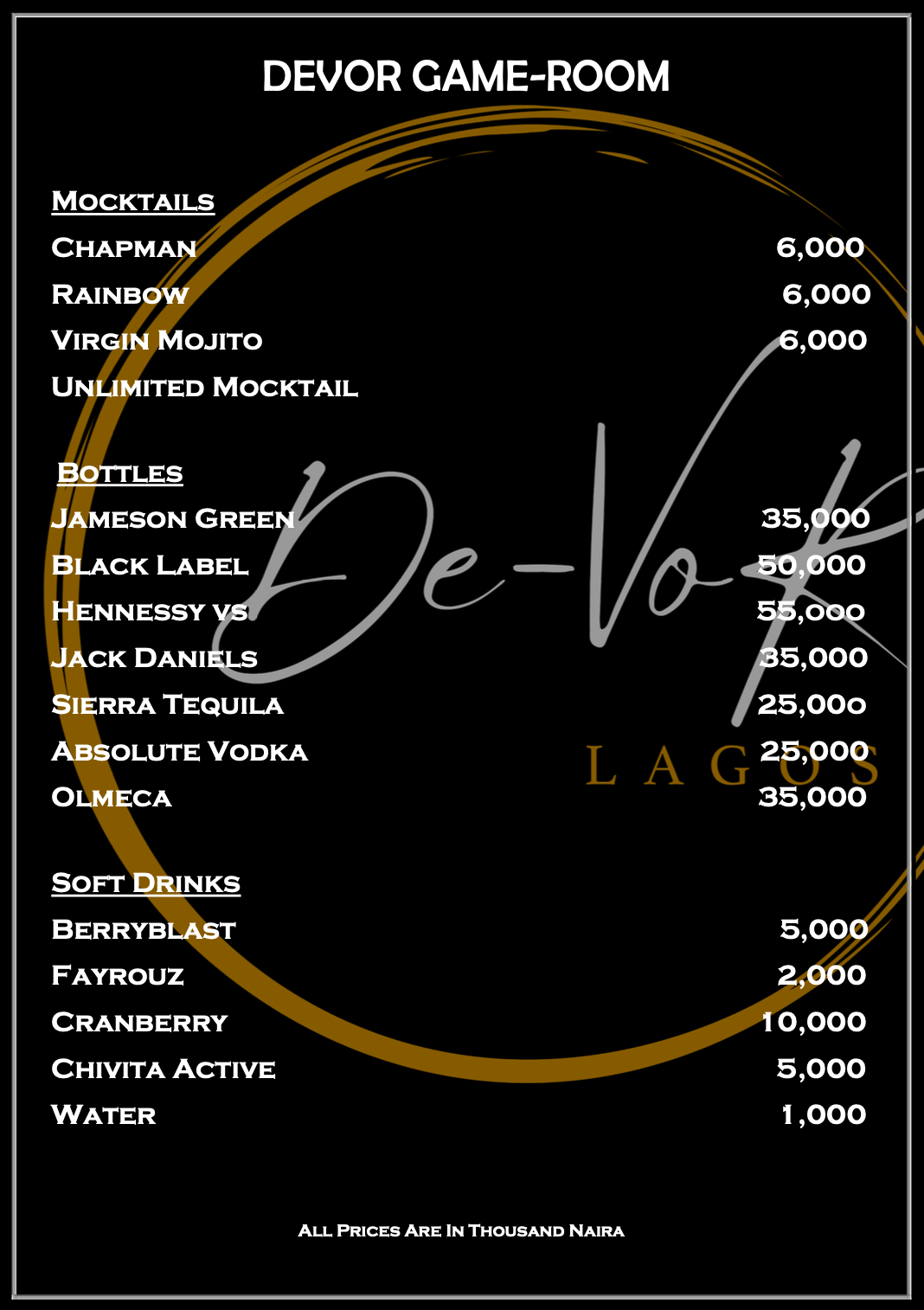 Food Menu 3